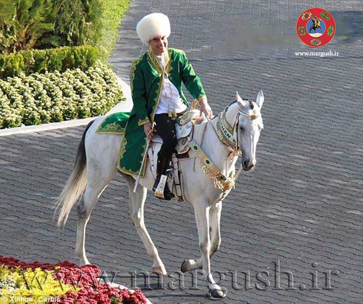 Berdi01 - جشن اسب ترکمن و روابط ایران با ترکمنستان Turkmen At Bairamy