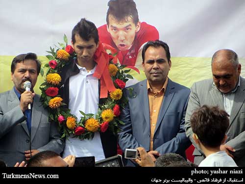 Esteghbal Farhad Ghaemi 164 - استقبال از فرهاد قائمی در پارک قابوس (باغ ملی) گنبد کاووس / گزارش تصویری