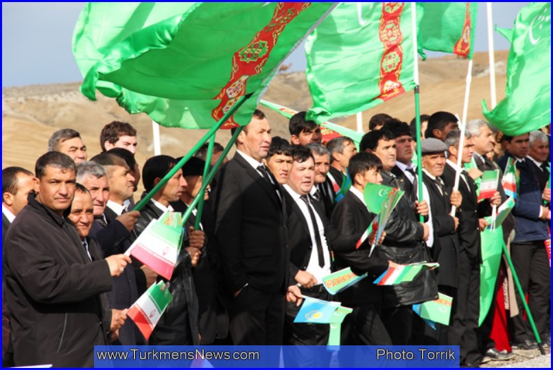Eftetahie 12 -  حاشیه مراسم افتتاحیه راه آهن بین المللی اترک در کشور ترکمنستان / گزارش تصویری