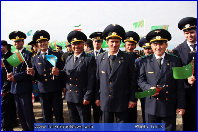 Eftetahie 7 -  حاشیه مراسم افتتاحیه راه آهن بین المللی اترک در کشور ترکمنستان / گزارش تصویری
