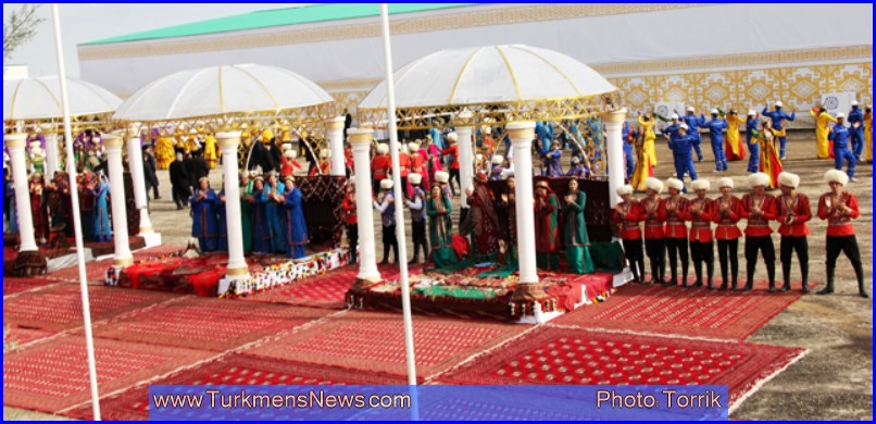 Eftetahie 9 -  حاشیه مراسم افتتاحیه راه آهن بین المللی اترک در کشور ترکمنستان / گزارش تصویری