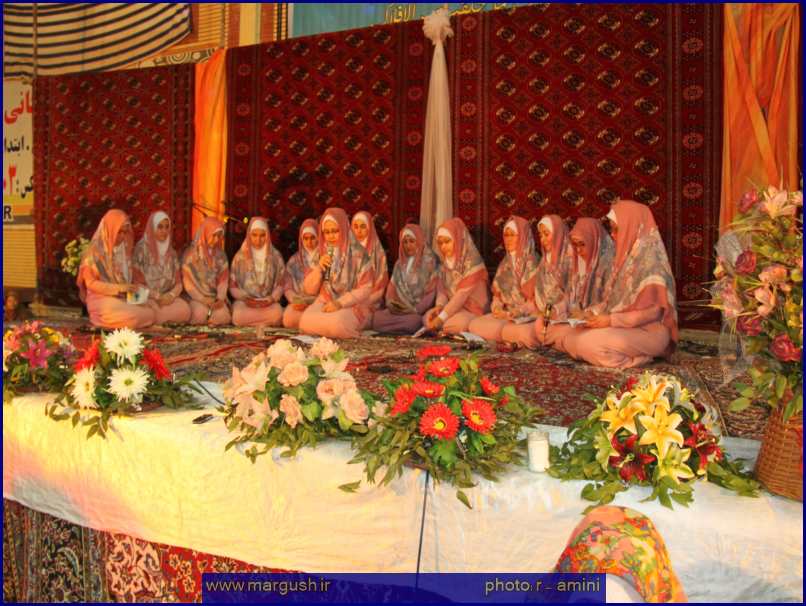 khatm Ghoran32 - مراسم هزار ختم قرآن کریم در گنبد کاووس برگزار شد