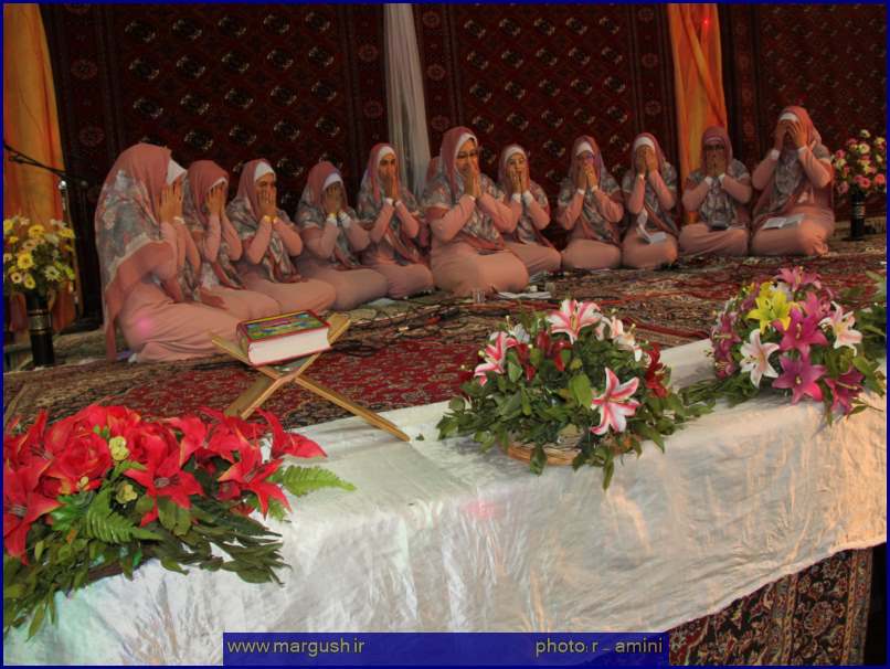 khatm Ghoran34 - مراسم هزار ختم قرآن کریم در گنبد کاووس برگزار شد