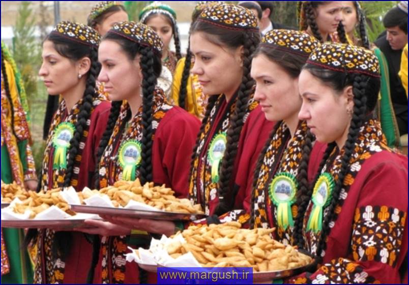 01 10 - مراسم عید نوروز در ترکمنستان/گزارش تصویری