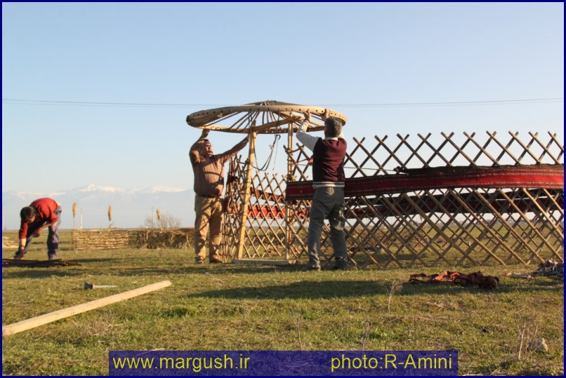 Dehkade 159 - گزارش تصویری عملیات اجرایی پروژه دهکده توریستی آق‌قلا