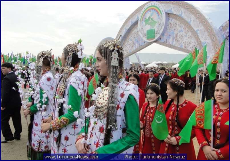 Nowruz TMT 1 - جشن نوروز در ترکمنستان   Turkmenistan Nowruz Bayramy