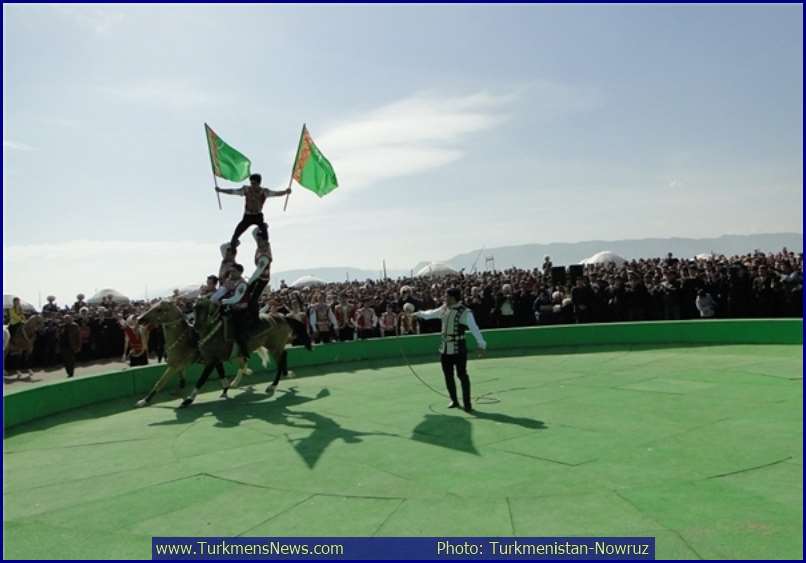 Nowruz TMT 11 - جشن نوروز در ترکمنستان   Turkmenistan Nowruz Bayramy