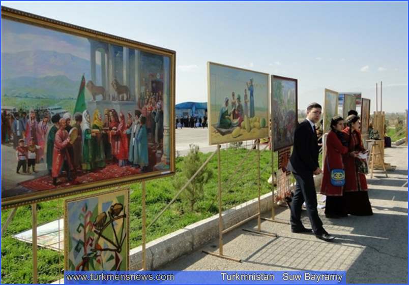 T Suw Bayramy 14 800x600 - برگزاری جشن ملی آب در ترکمنستان/گزارش تصویری
