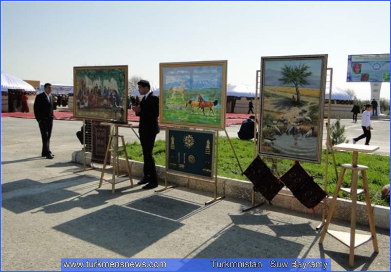 T Suw Bayramy 15 800x600 - برگزاری جشن ملی آب در ترکمنستان/گزارش تصویری
