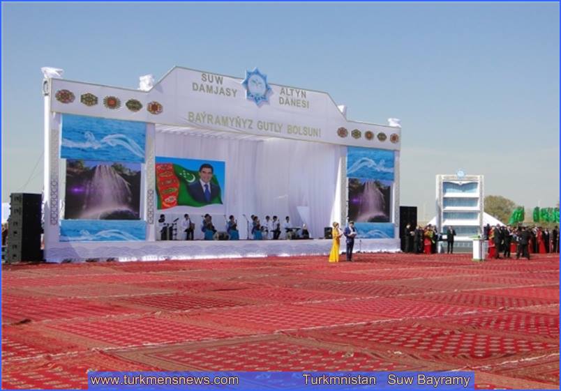 T Suw Bayramy 20 800x600 - برگزاری جشن ملی آب در ترکمنستان/گزارش تصویری