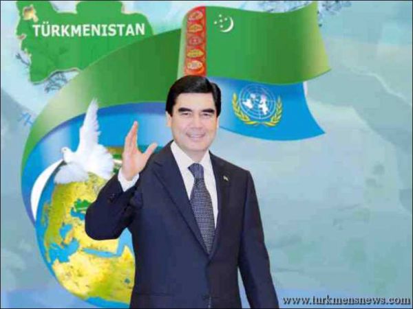 Turkmenistan BerdyMohemedow Berdi01 - دست‌آوردهای بلند راه‌برد صلح‌جویی و توسعه
