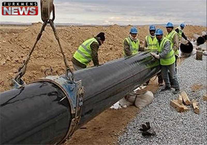 Loole Gaz02 - خط لوله گاز سراسری شرق به غرب ترکمنستان به بهره‌برداری رسید