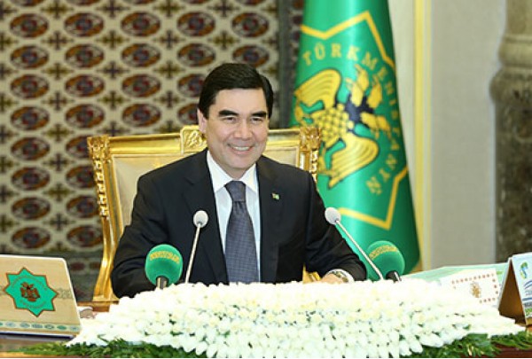 Turkmenistan Raeis Jomhor 12 T - بیرلشن ملت‌لر قوراماسی‌نینگ باشلیغی‌نینگ تورکمنستانا ساپاری تامام‌لاندی